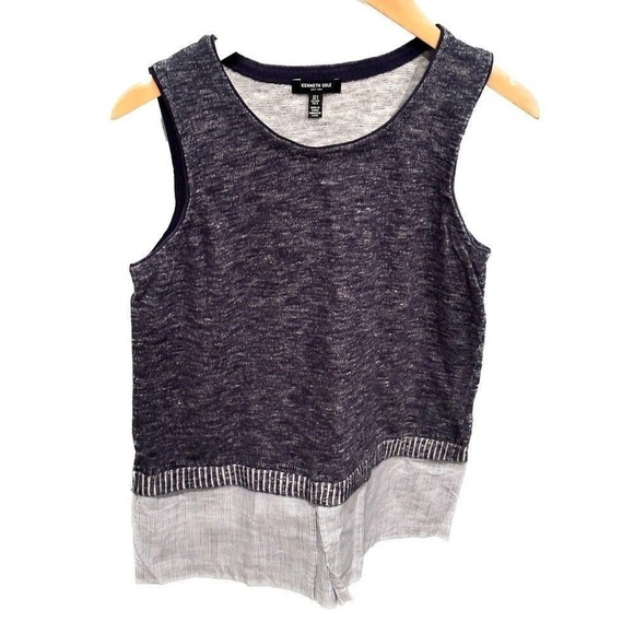Kenneth Cole Crew Neck Sleeveless Tank Top Size Small - Picture 1 of 3